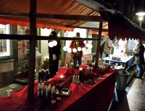 Bianca’s Spiegelsaal am Weihnachtsmarkt Lauterbrunnen am 29. November 2018